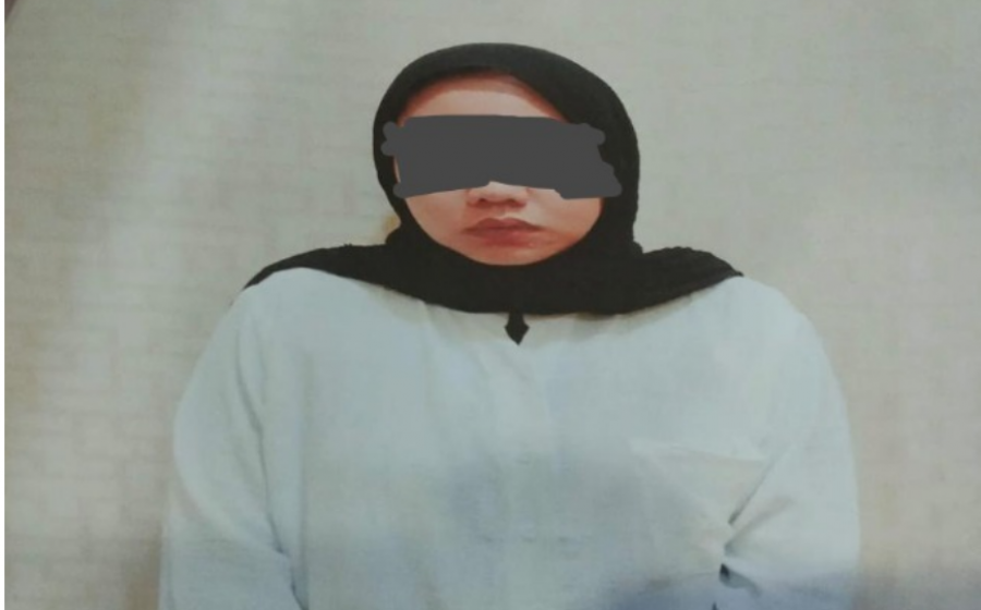 Terduga pelaku penggelapan HP