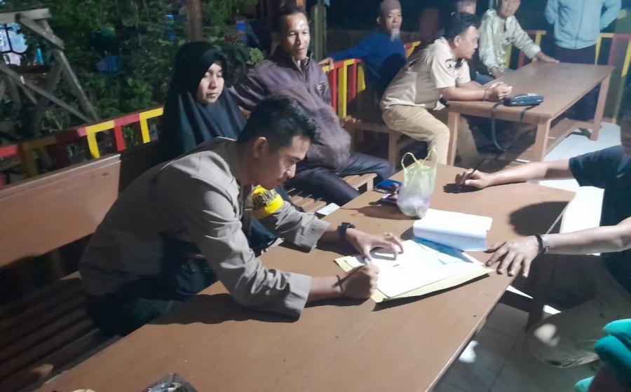 Bhabinkamtibmas Polsek Lebong Selatan Mediasi Perkara Penganiayaan Warga Binaannya