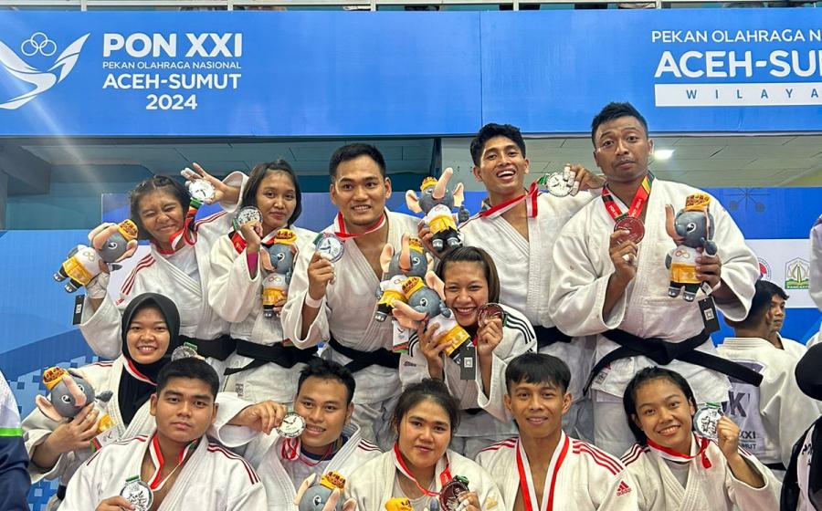 3 Atlet Judo Polri Tambah Emas dan Perak di PON XXI Aceh Sumut