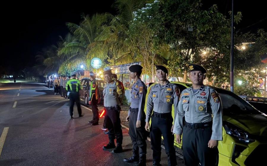 Polres Mukomuko Laksanakan Pengamanan Kampanye Pilkada 2024
