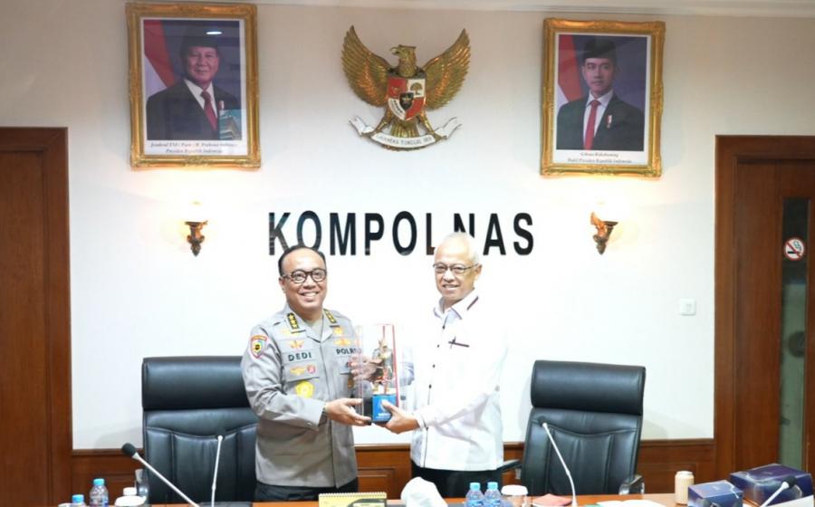 Irwasum Polri Audiensi dengan Kompolnas RI, Bahas Kerjasama dan Penguatan Pengawasan Internal Polri