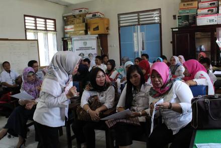 Rakor tentang pemberlakukan absensi berbasis sidik jari (fingerprint)