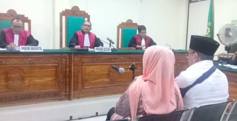 sidang gubernur bengkulu non aktif PN Tipikor Bengkulu