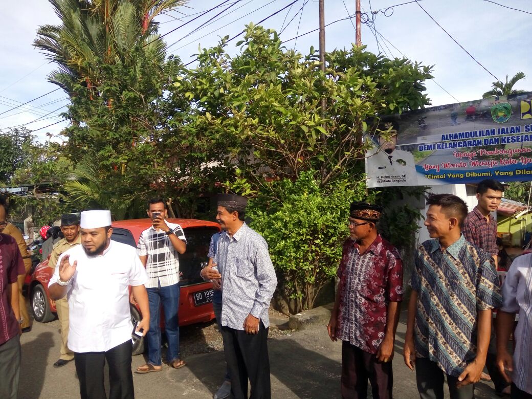 blusukan walikota bengkulu