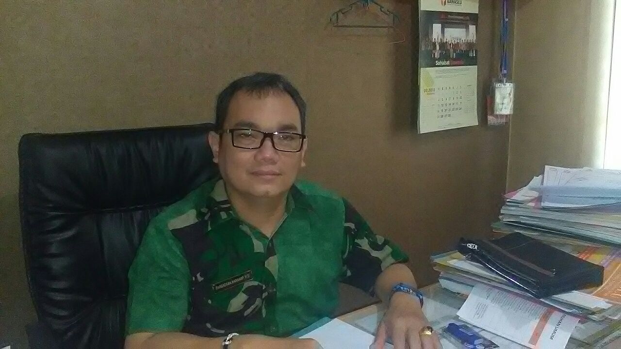 Persadaan Harahap ketua Bawaslu Provinsi Bengkulu