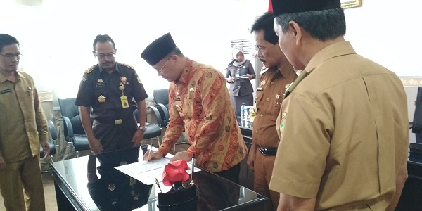 Aset dan lahan TAHURA telah diserahkan sepenuhnya ke pemkab Benteng