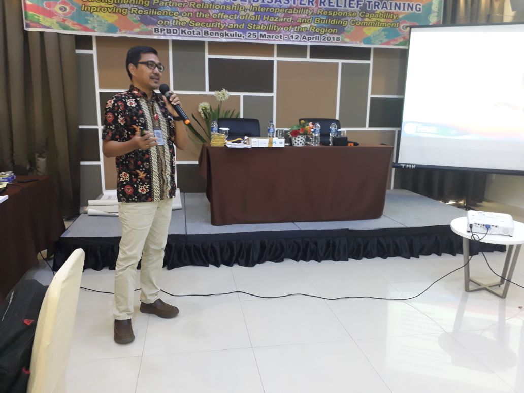ICS-100 dan ICS -200 Sebagi Pembicara Dalam penanggulangan Bencana 