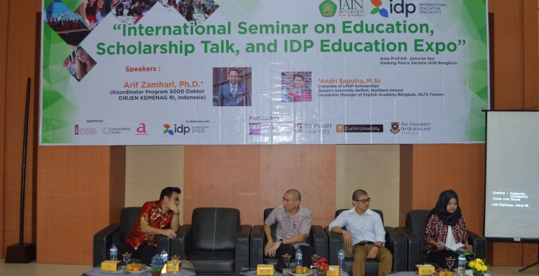 International Seminar On Education, Scholarship Talk, And IDP Education Expo