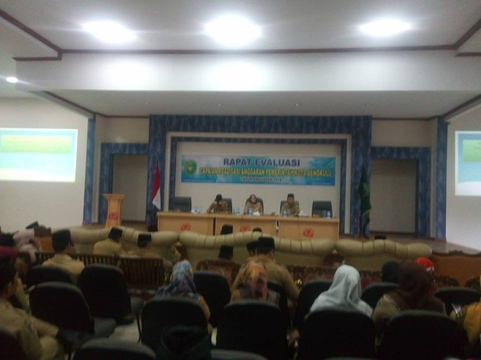   Realisasi anggaran  Pemkot Bengkulu 