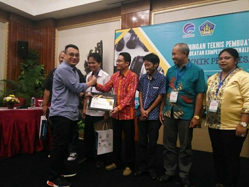 jurnalis Media Center Kota Bengkulu Nugroho Tri Putra