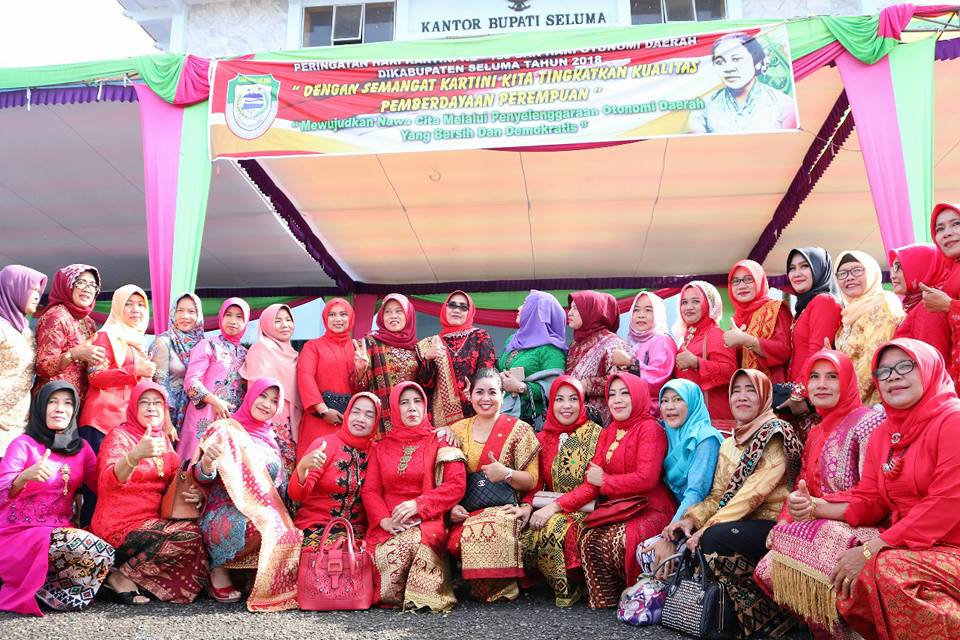 peringatan hari kartini kabupaten seluma 