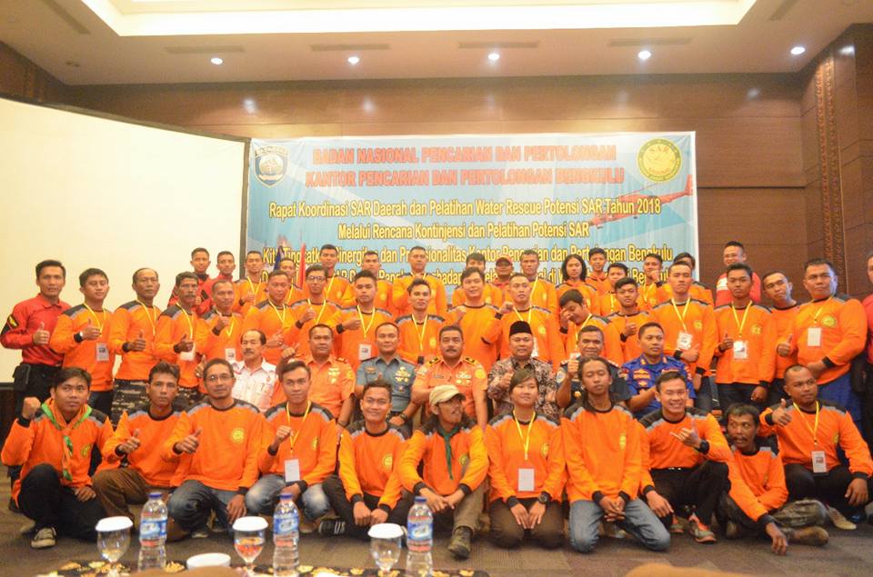 Rakor Search and Rescue (SAR) Daerah dan Pelatihan pertolongan di air (Water Rescue) 