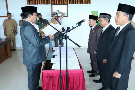 Pelantikan Pejabat Pimpinan Tinggi Pratama 