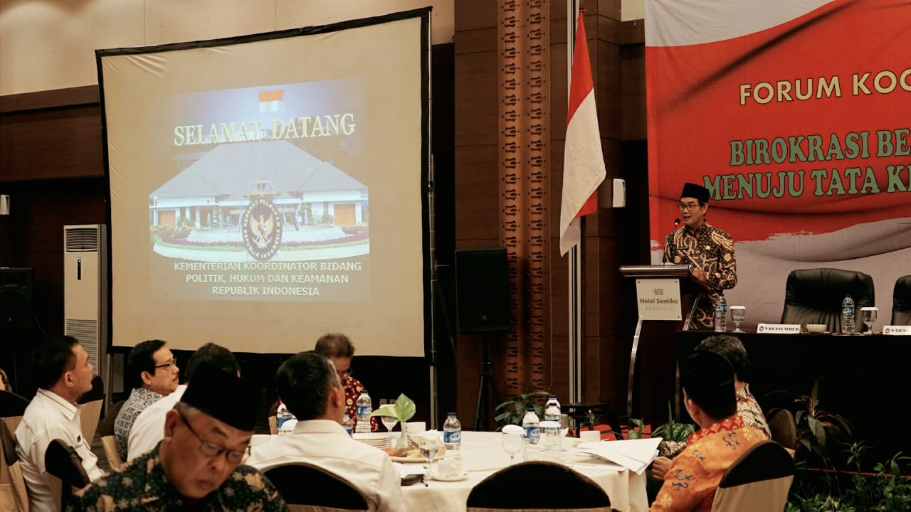 Kemenkopolhukam Gelar Pertemuan