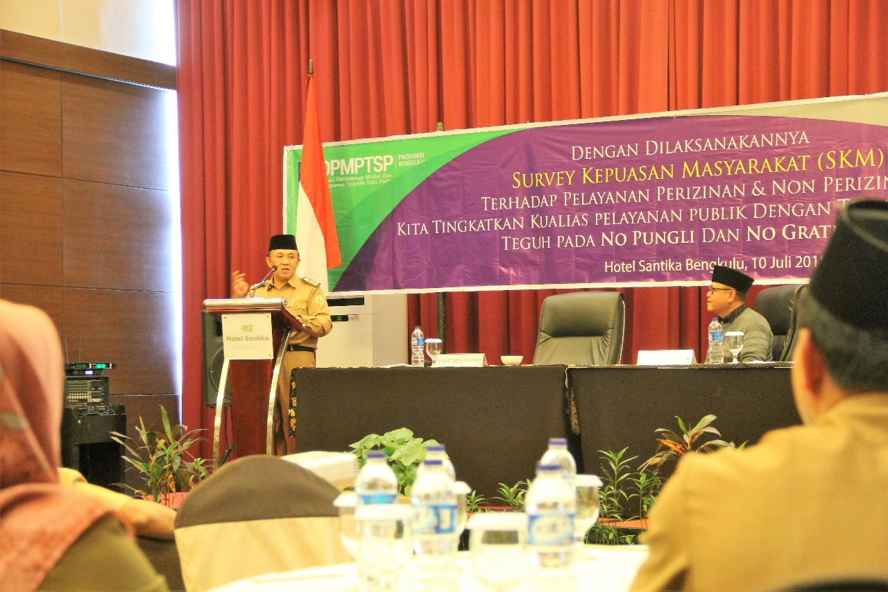 Sekdaprov Minta Pelayanan Izin Dipercepat dan Dipermudah   