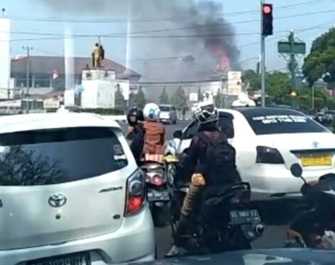 Kantor BUMD PT Bengkulu Mandiri Kebakaran
