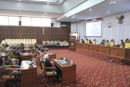 DPRD Provinsi Bengkulu Gelar Paripurna