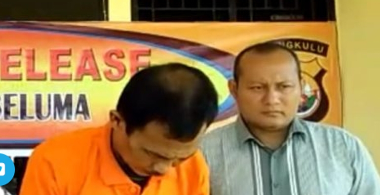 Tersangka persetubuhan terhadap anak tirinya dibekuk Polisi
