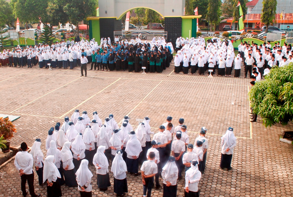 Upacara Memperingati HAB Kemenag ke-73