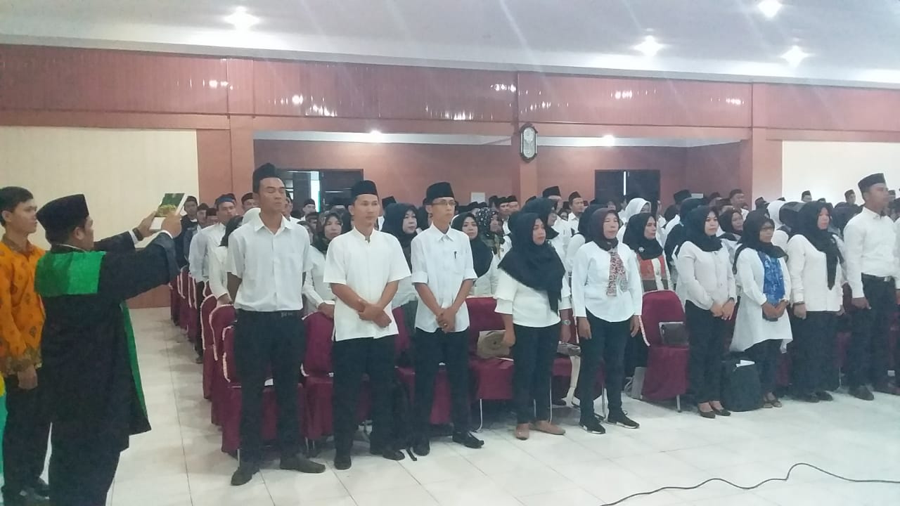 Pelantikan Pengwas TPS se Kecamtan Selebar