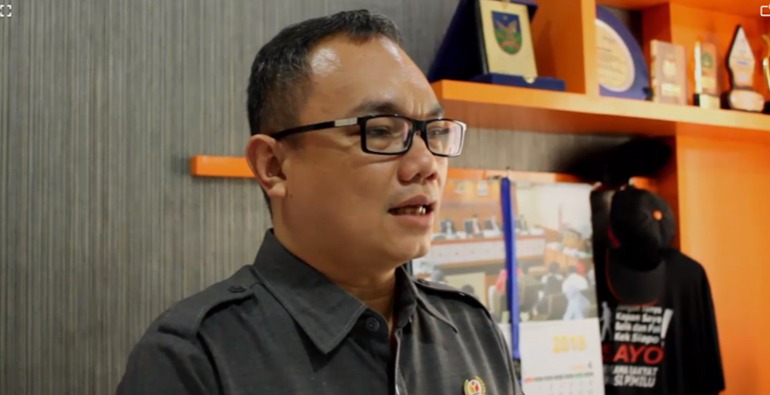 Ketua Badan Pengawas Pemilu (Bawaslu) Provinsi Bengkulu Parsadaan Harahap 