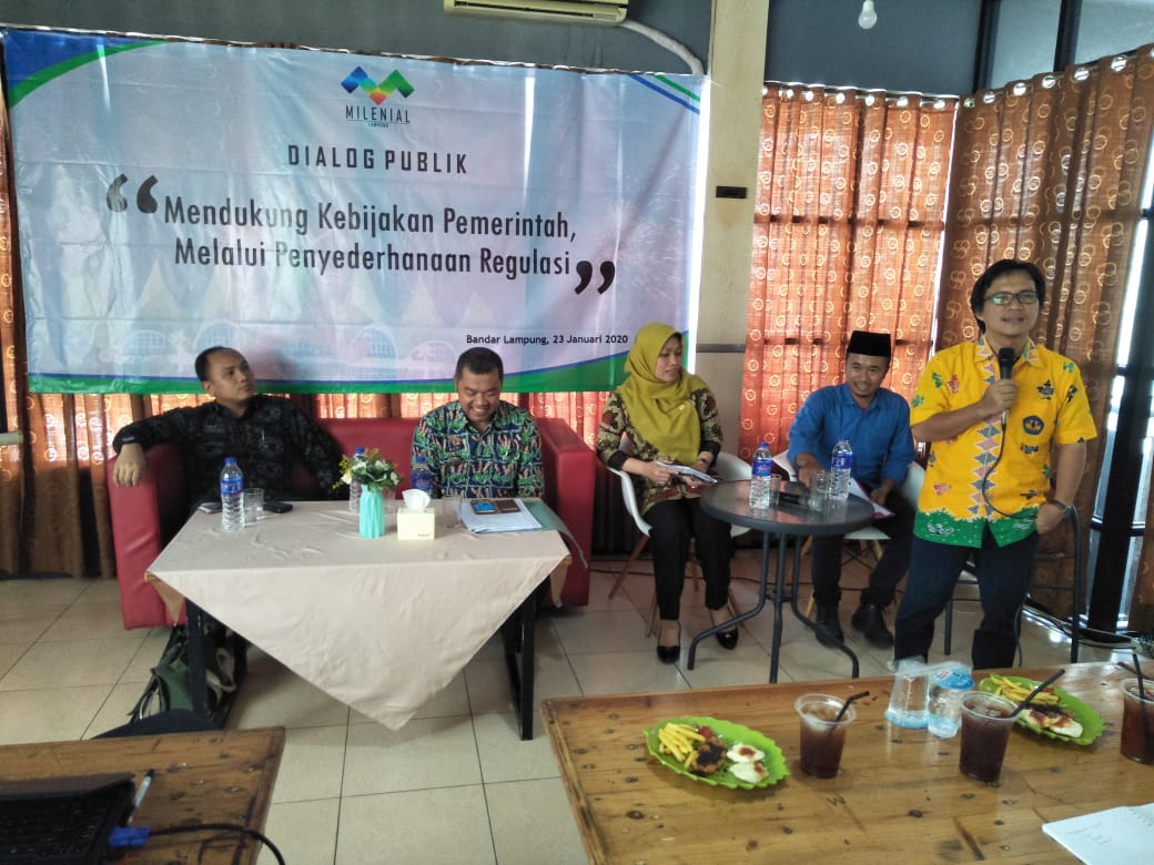 Dialog Terbuka Gerakan Pemuda Milenial Lampung
