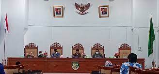Rapat Paripurna Nota Pengantar Raperda Pertanggungjawaban Pelaksanaan APBD Seluma Tahun 2020