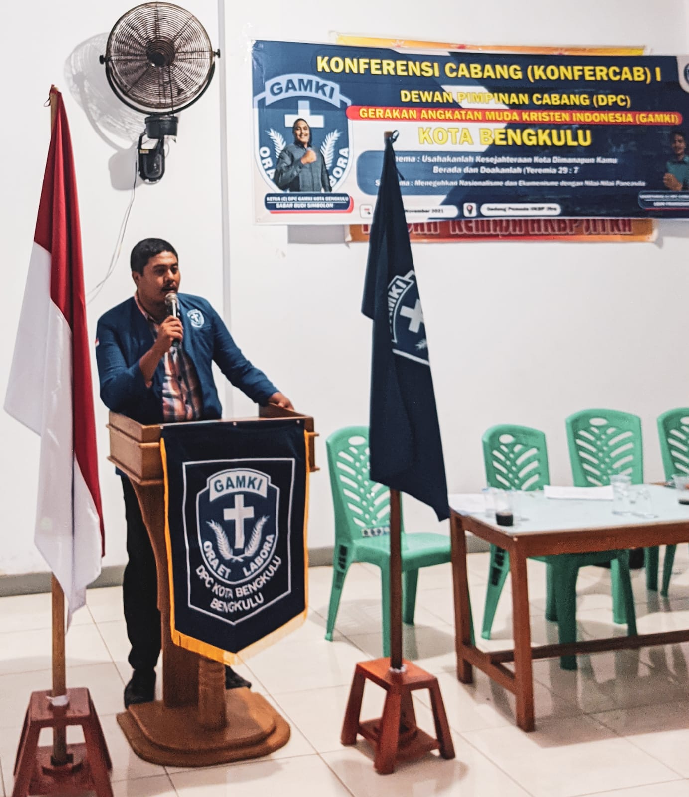 Ketua Gamki Kota Bengkulu Sabar Simbolon