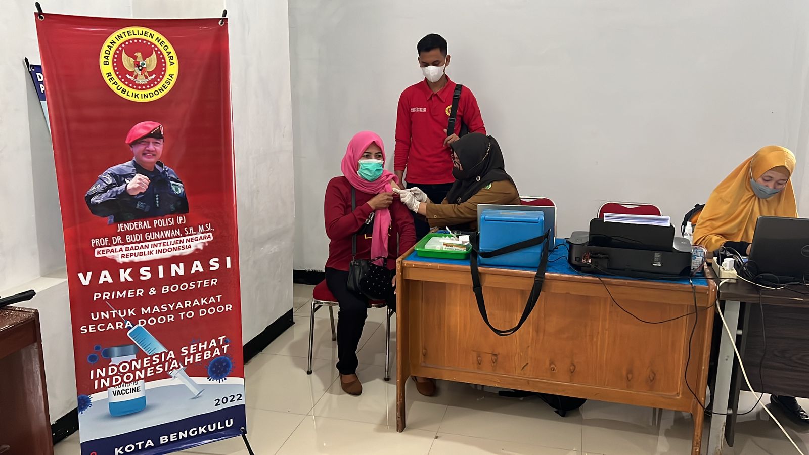 Binda Bengkulu Terus Mendorong Terbentuknya Herd Immunity Melalui Percepatan Vaksinasi