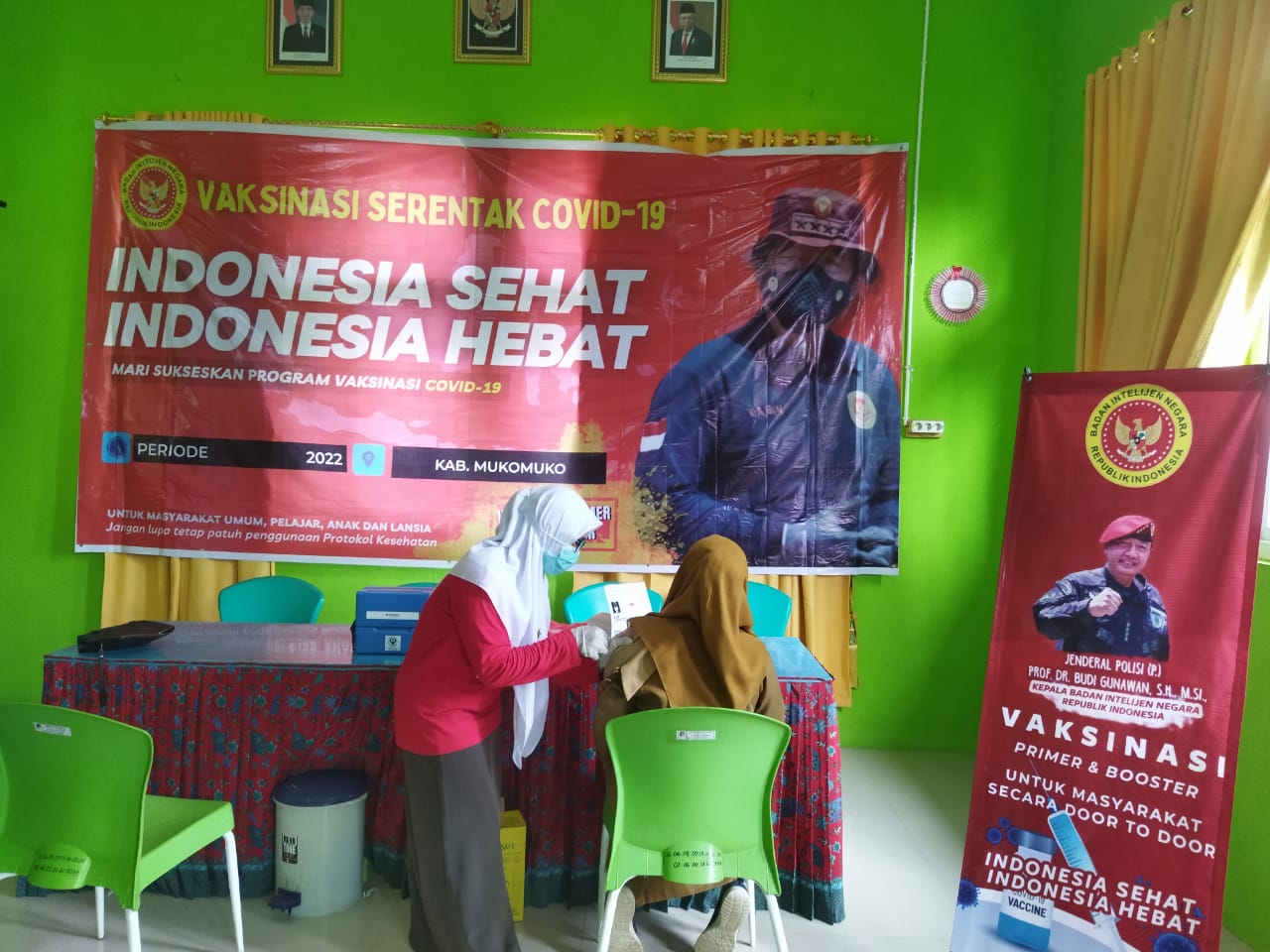 Capaian Vaksinasi Booster Masih Rendah, Binda Bengkulu Terus Akserelasi Vaksinasi di Provinsi Bengkulu
