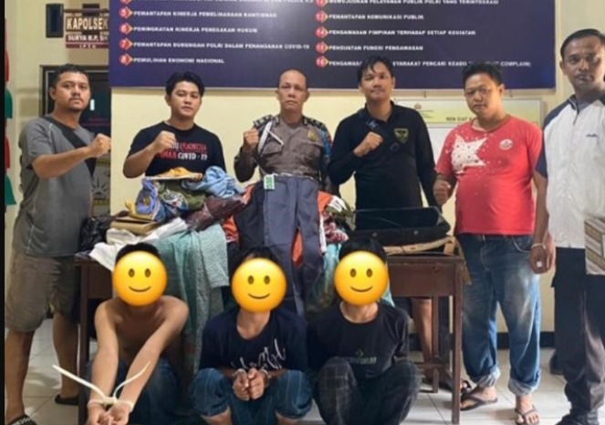 3 Remaja Terlibat Curat Puluhan Juta Diamankan Polsek Kampung Melayu