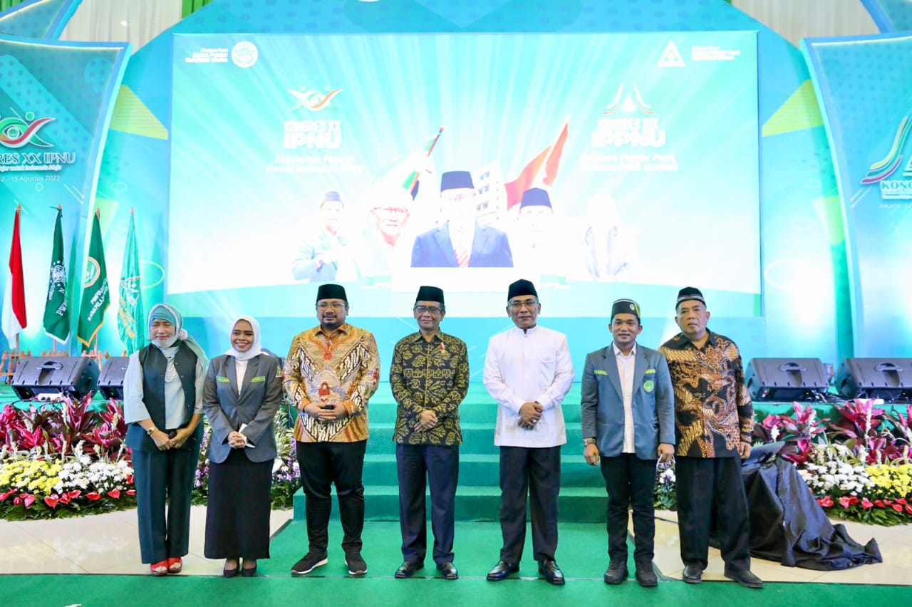 Di Kongres IPNU-IPPNU, Mahfud MD Sebut Nahdlatul Ulama Penyangga Terkuat NKRI