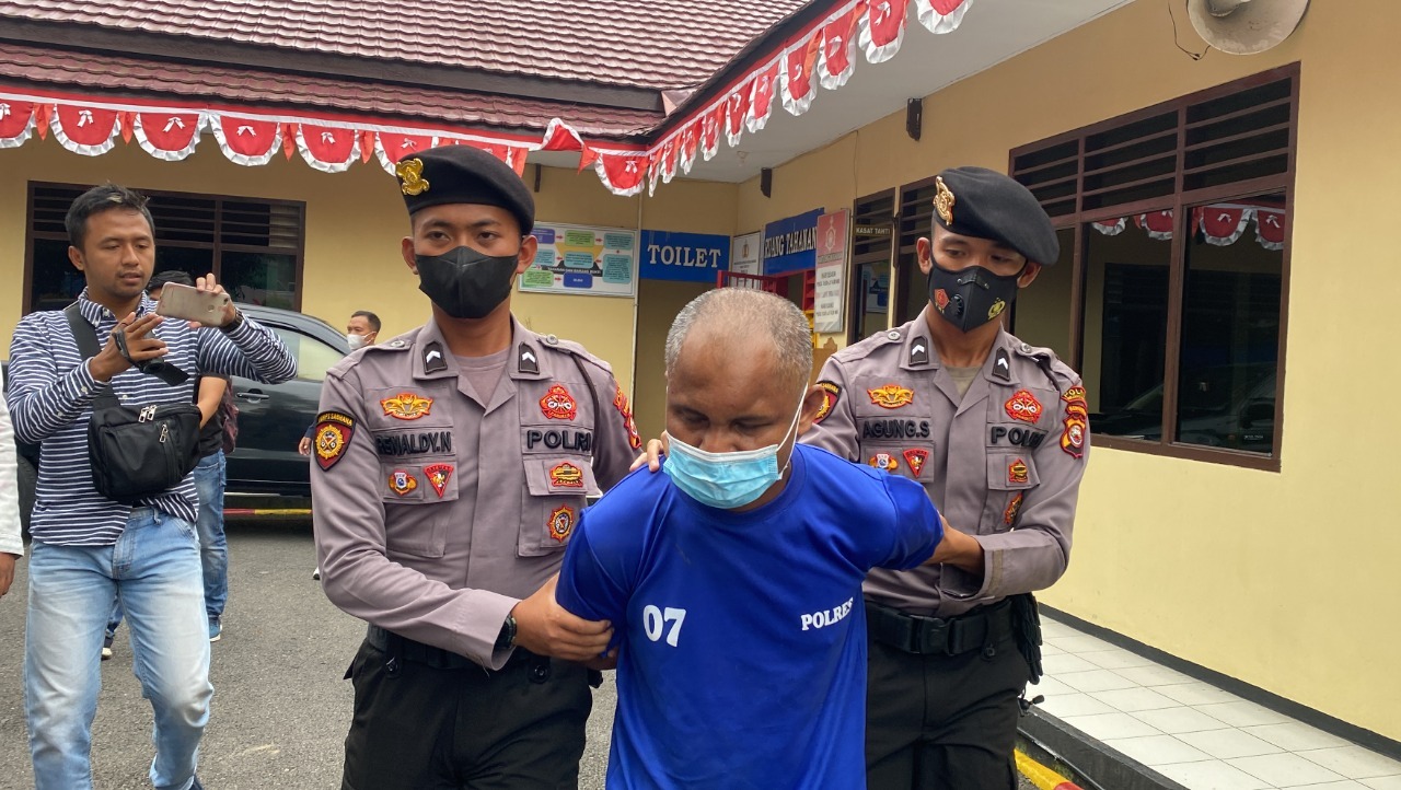 Polres RL Tangkap Ayah Kandung Setubuhi Anaknya Sejak 2019