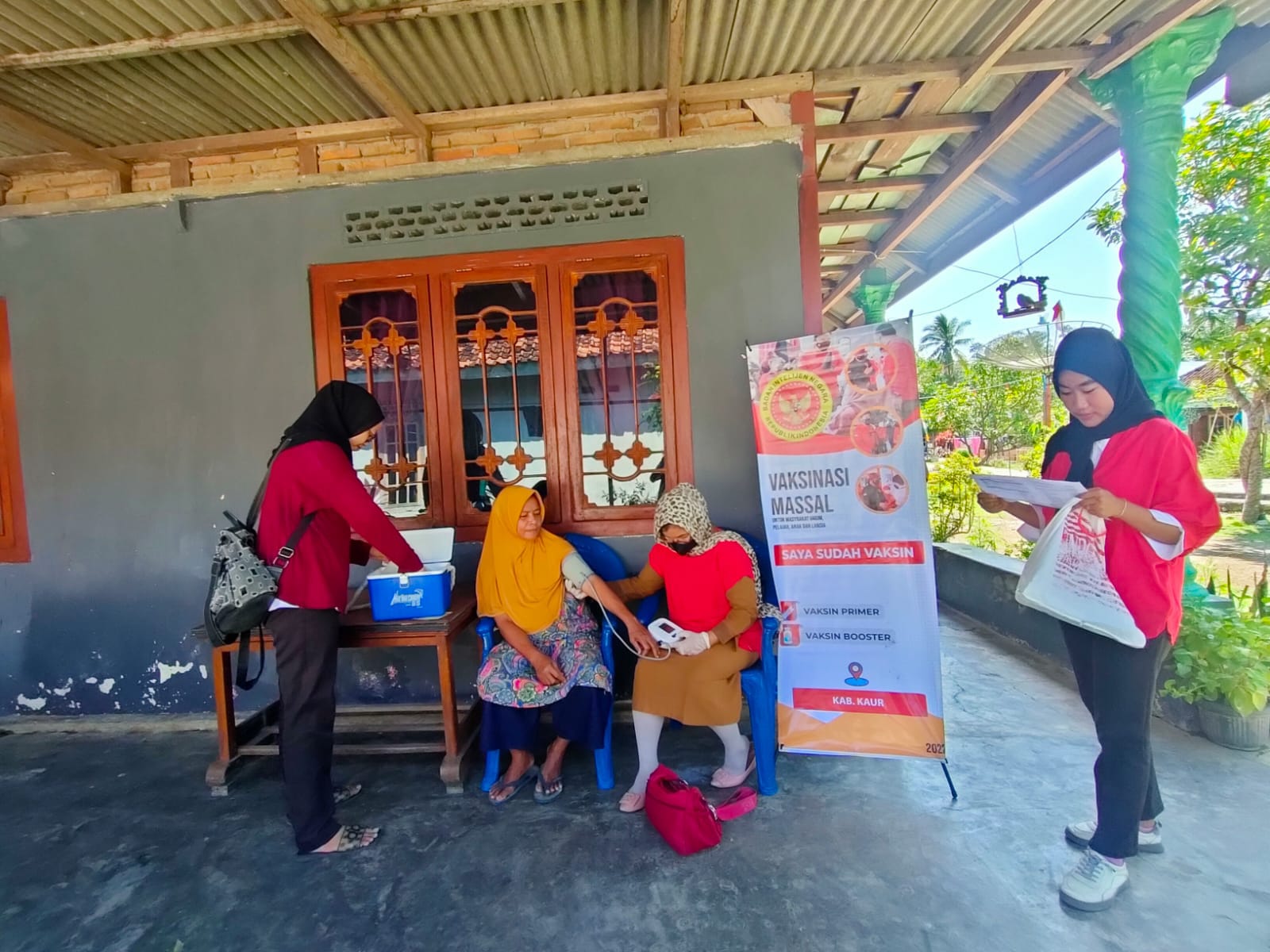 Maksimalkan Capaian Vaksinasi, Binda Bengkulu Gencarkan Vaksinasi Door To Door