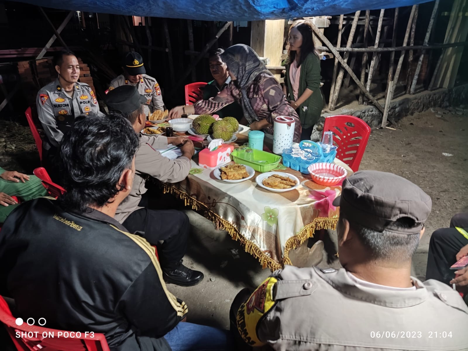 Dukung Masyarakat Jaga Situasi Kamtibmas, Polres Kaur Lakukan Penilaian Siskamling