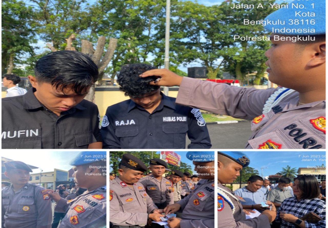 Polresta Bengkulu Laksanakan Gaktibplin 