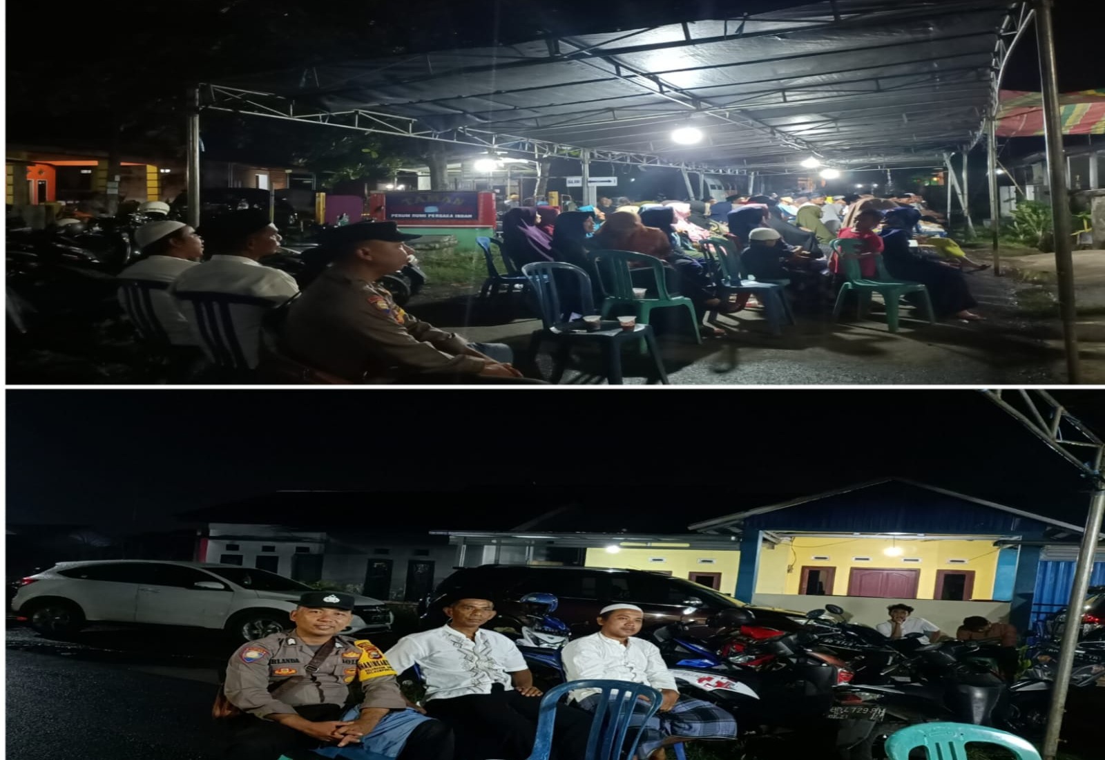 Berempati, Bhabinkamtibmas Polsek Kampung Melayu Sambang Duka