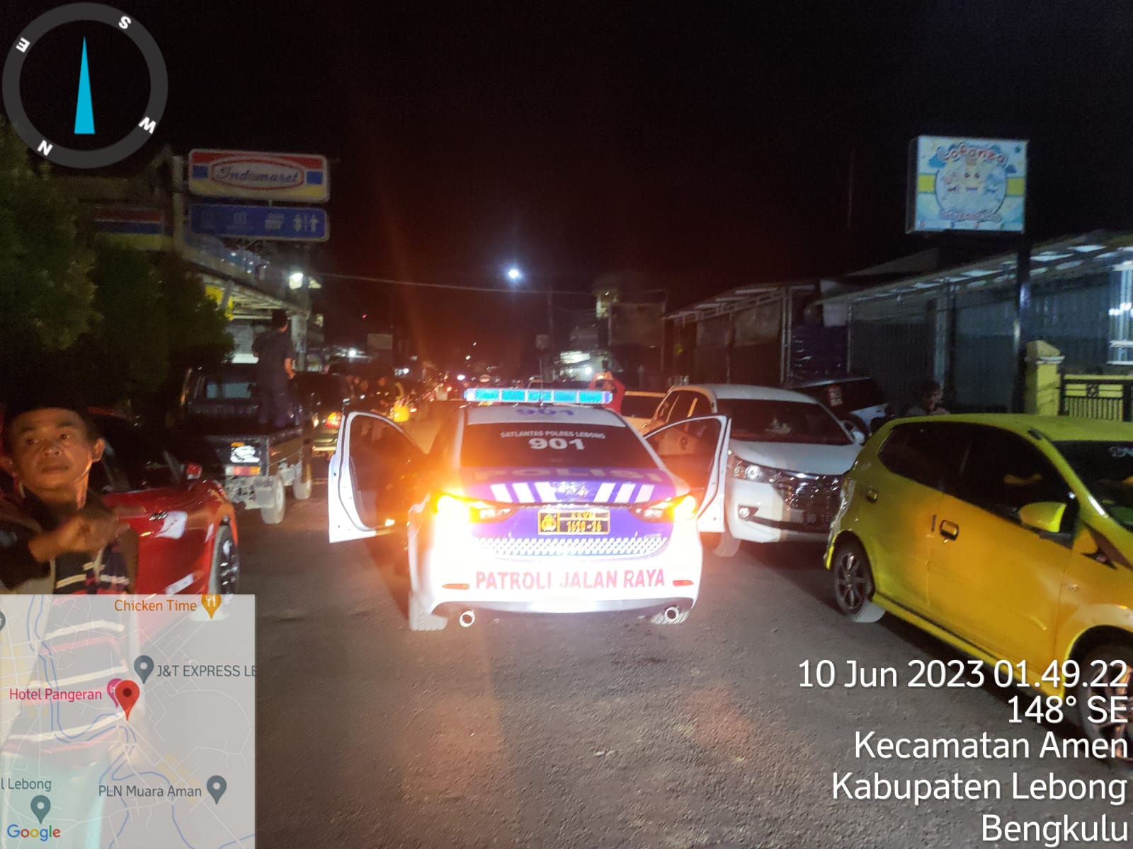 Polres Lebong Laksanakan Pengamanan Keberangkatan Jemaah Haji Lebong