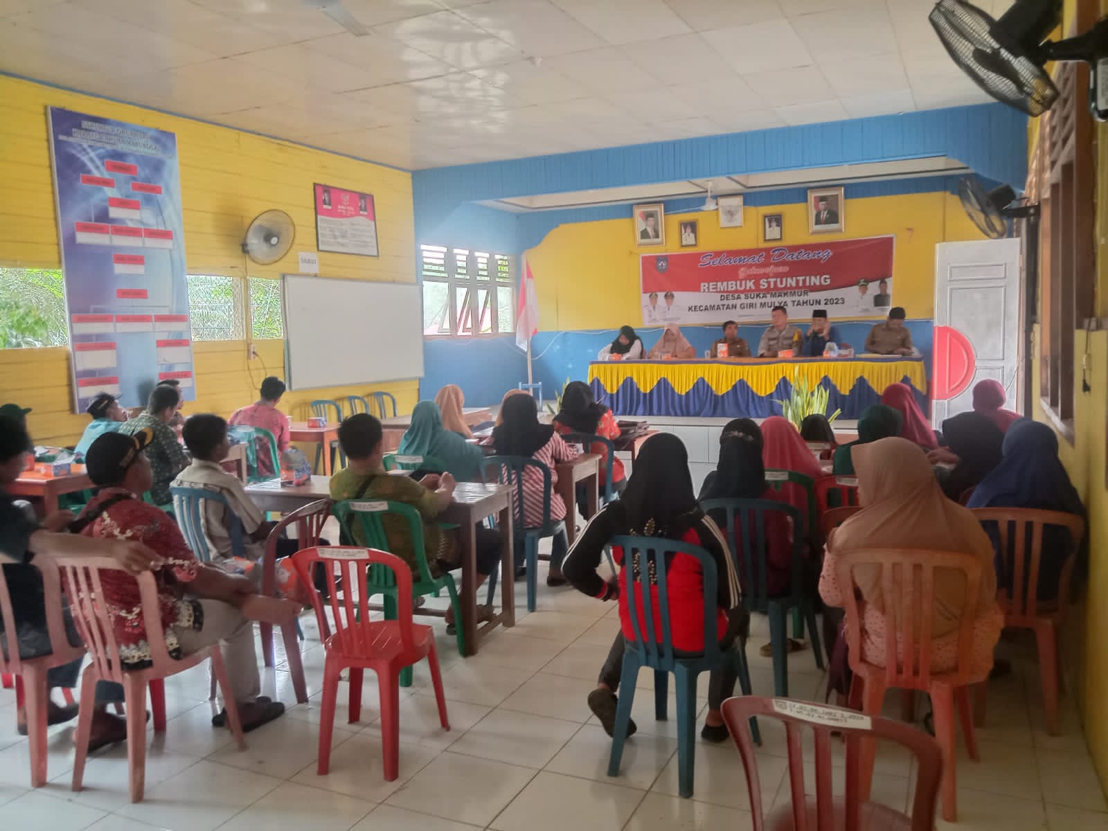 Upaya Pencegahan Stunting Polsek Giri Mulya Hadiri Musyawarah