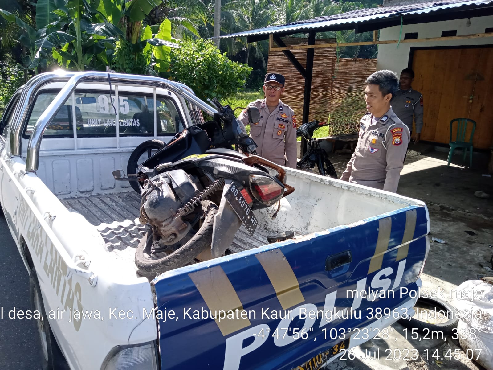 IRT di Kaur Jadi Korban Tabrak Lari Truk Warna Merah