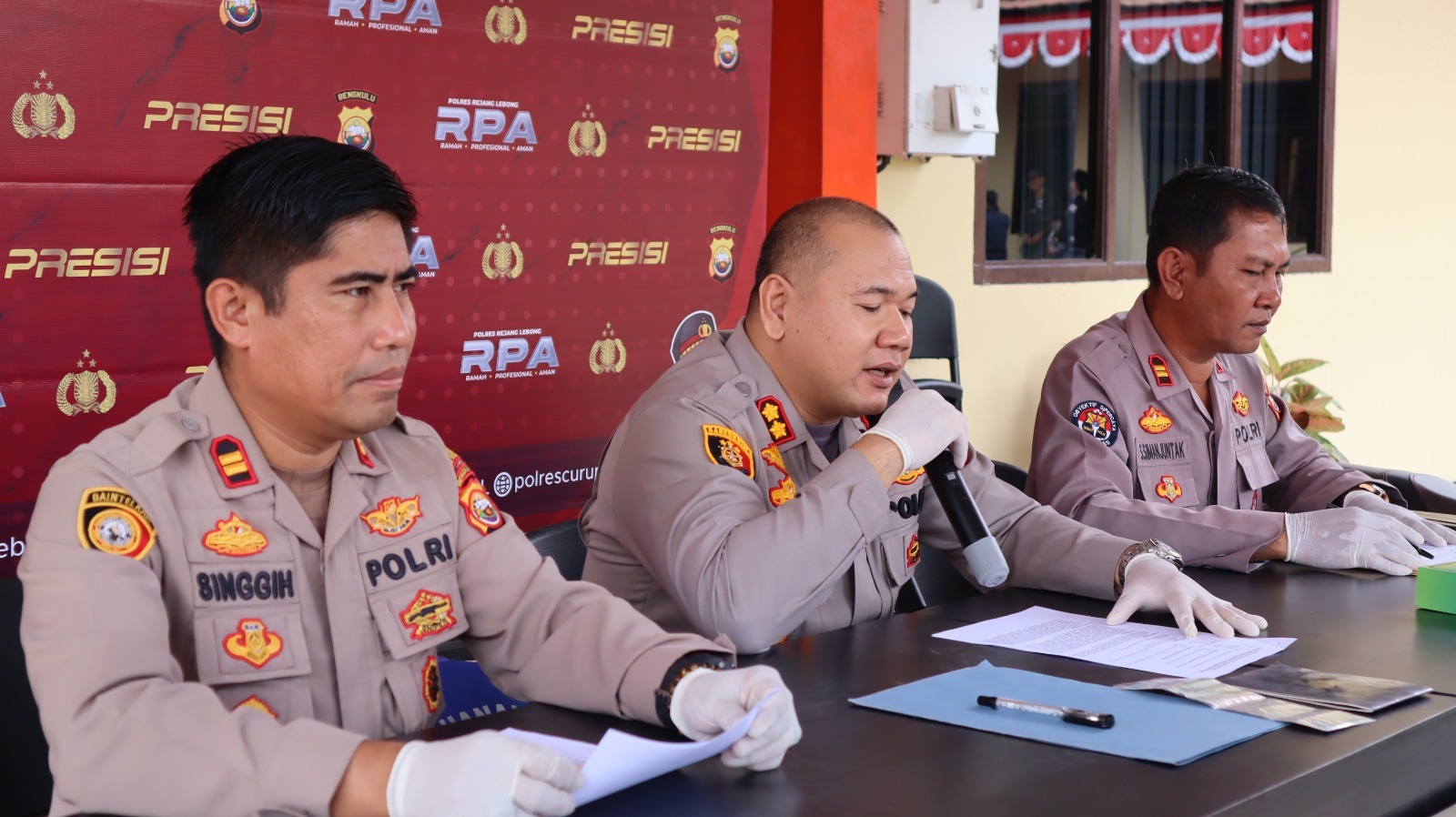 Polres Rejang Lebong Ungkap Kasus Curas, Satu Orang Berhasil Diamankan dan Satu Orang Dalam Pengejaran
