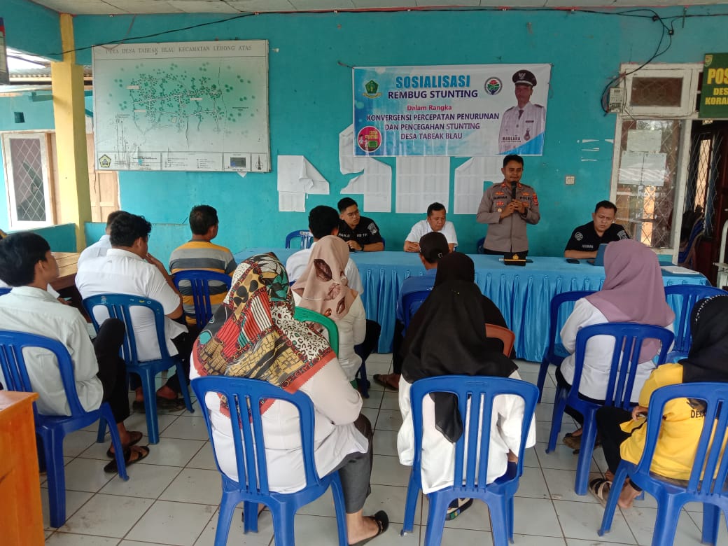 Kapolsek Lebong Atas Dampingi Tim TIK Polda dan Polres Sosialisasi dan Asistensi Aplikasi Super APP