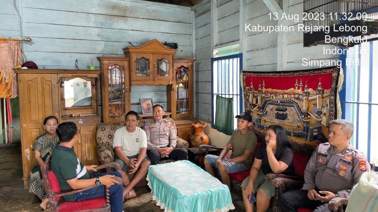 Patroli Dialogis, Polres Rejang Lebong Imbau Warga Peduli Kamtibmas