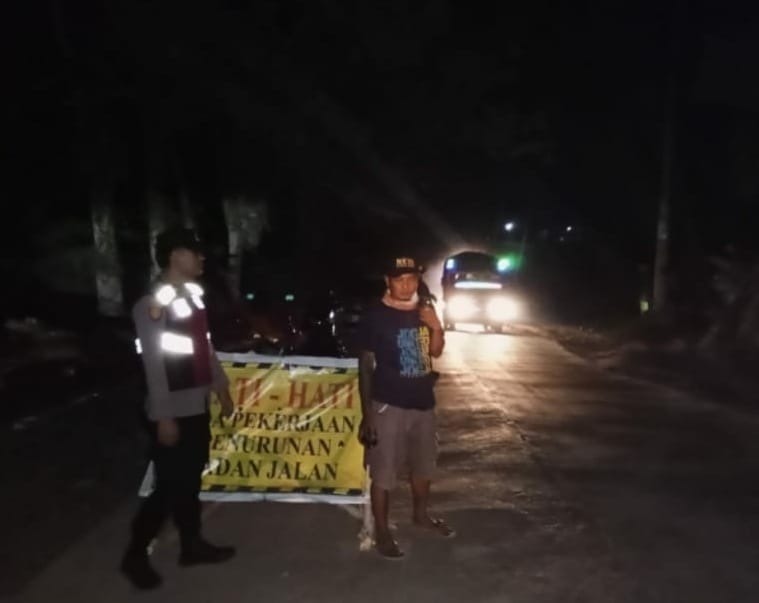 Personel Polsek Batik Nau Intensifkan Patroli Malam
