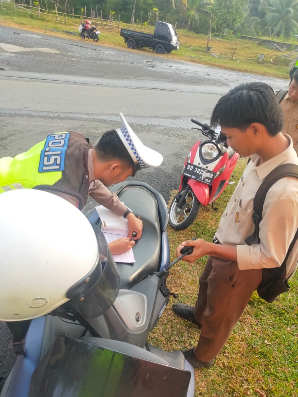 Patroli Hunting, Satlantas Polres Kaur Kembali Tindak 5 Kendaraan 