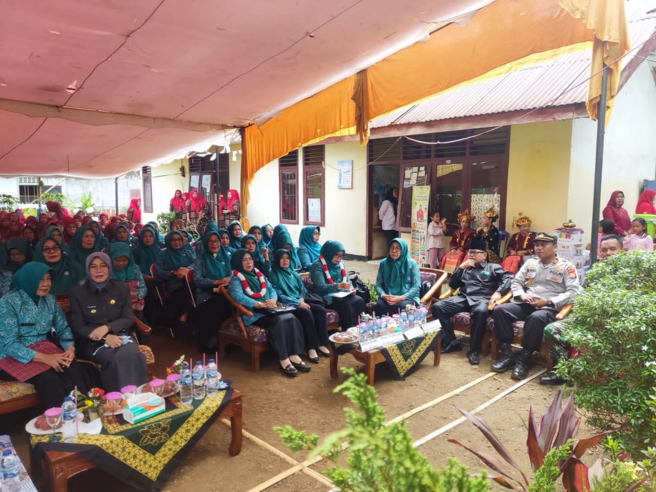 Kapolsek Air Besi Hadiri Supervisi 10 Program Pokok PKK 