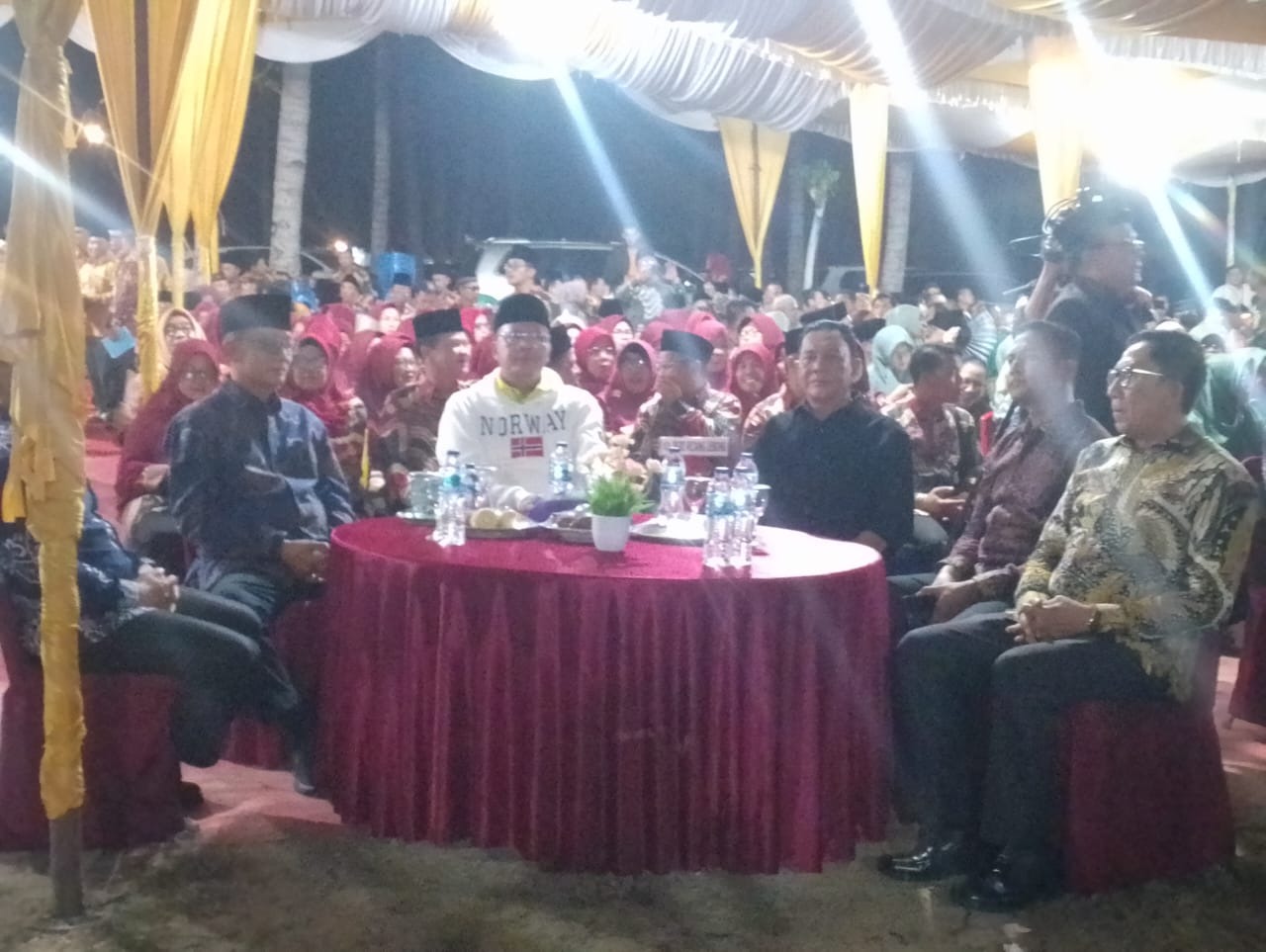 Kapolres Kaur Hadiri Ramah Tamah Peringatan HGN dan HUT PGRI ke 78 Tingkat Provinsi 