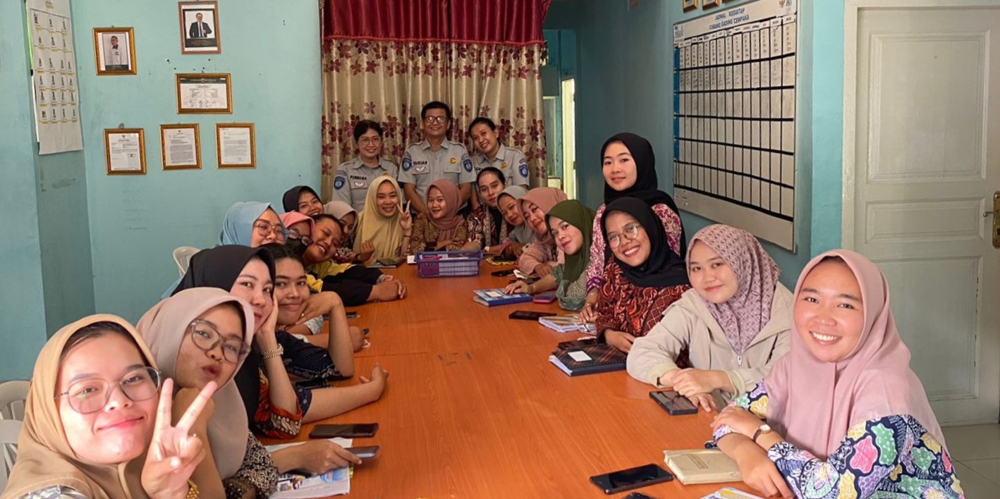 Kunjungan Jasa Raharja - Samsat Kota Bengkulu ke PT Permodalan Nasional Madani (PNM) Mekaar