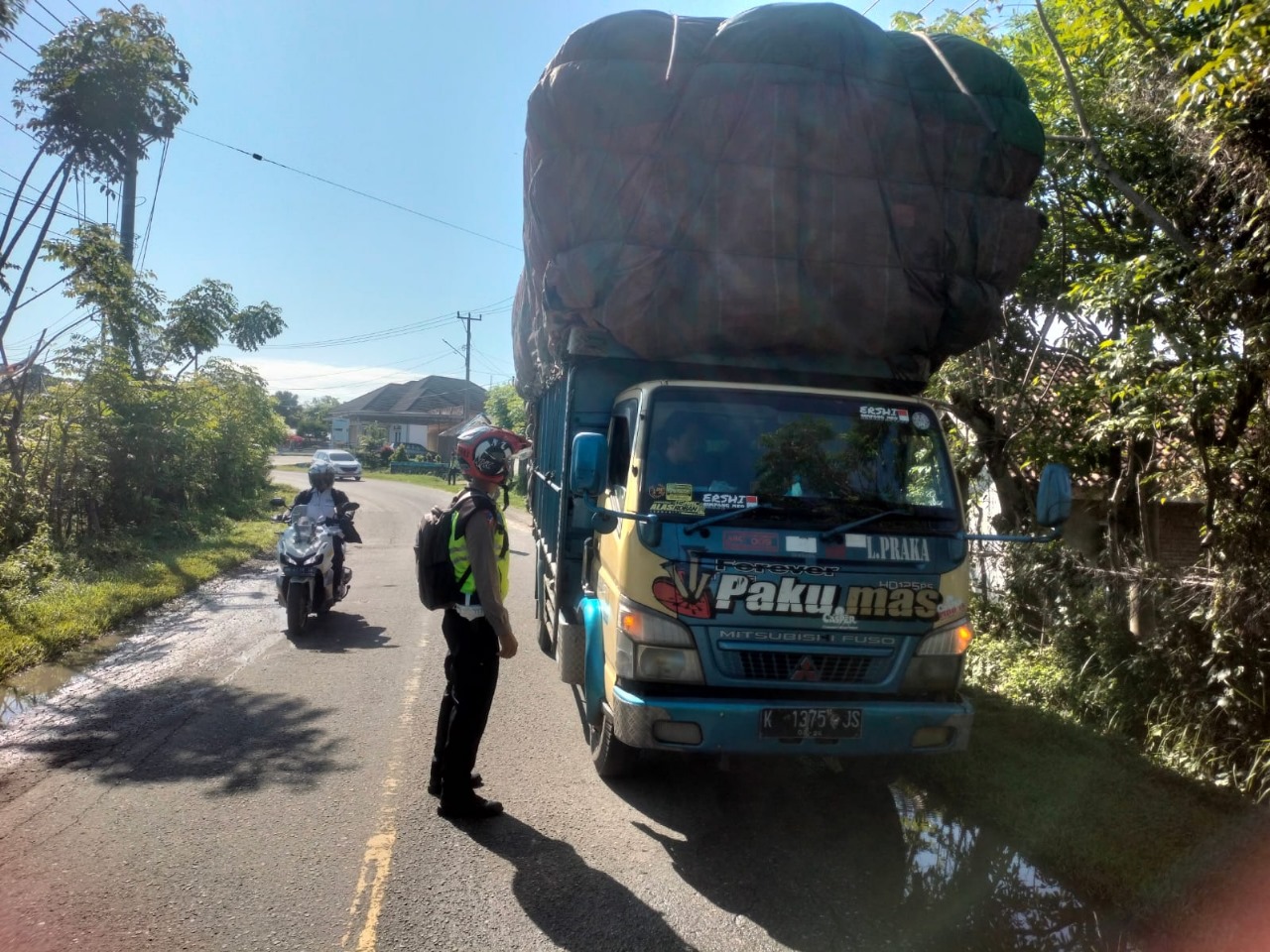 Sat Lantas Polres Kaur Gelat Patroli Cegah Aksi Balap Liar dan Knlapot Brong  