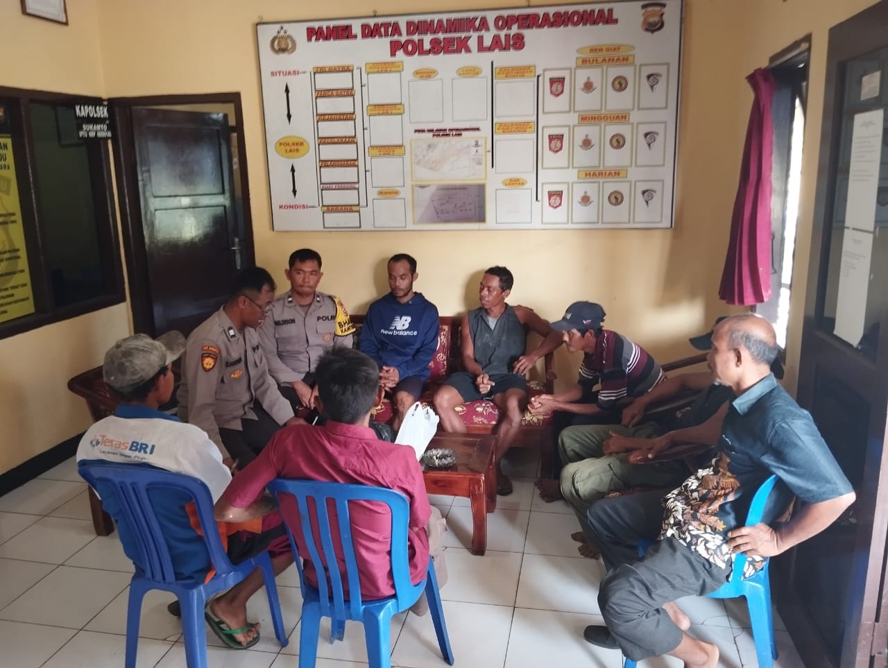 Problem Solving, Polsek Lais Mediasi Permasalahan Pencurian